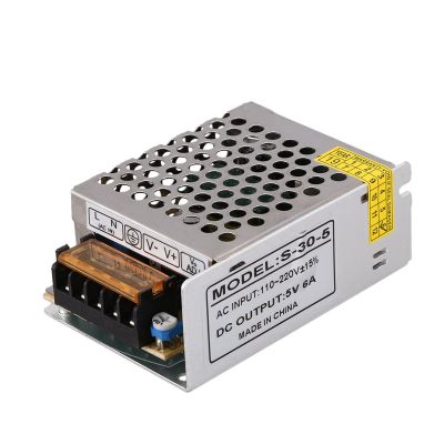 2X AC to DC 5V 6A Regulated Switching Power Supply Converter for LED Display