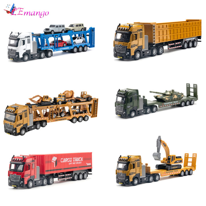 Lemango【hàng có sẵn】đồ chơi xe tải vận chuyển Xây Dựng Kỹ thuật ...
