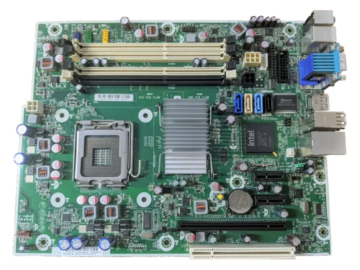 Ready Stock Hp Compaq 8000 Elite Sff Motherboard Lga775 Ddr3 5364 001 001 Used Lazada