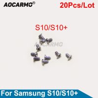 Aocarmo 20Pcs/Lot For Samsung Galaxy S10 S10 S10Plus Motherboard Frame Screw Inside Nut Replacement Part