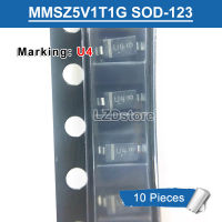 U4ทำเครื่องหมาย MMSZ5V1T1G SOD-123ไดโอดควบคุมแรงดันซีเนอร์ SMD 5.1V 10ชิ้นของแท้ใหม่