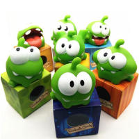 JointFlowers เชือกกบไวนิลยางเกมส์ตุ๊กตา Om Nom Candy gulping Monster Toys FIGURE