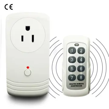 2023 Universal Power Remote Control Switch Socket Mini Smart EU RF 433mhz  Wireless Remote Control For Smart Home Compatible