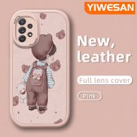 Yiwesan เคสกรณีสำหรับ Samsung A52s 5G A52 4G A52 5G เคสกรณีการ์ตูนน่ารักน่ารักเด็กบางการออกแบบใหม่หนังซิลิโคนอ่อนนุ่มกรณีปกป้องปลอกกันกระแทกเต็มเลนส์ปกหลังกล้อง Softcase