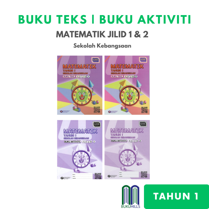 [Tahun 1] Buku Teks Matematik Tahun 1 | Buku Aktiviti Matematik Tahun 1 ...