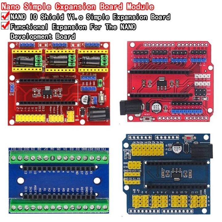 Nano V30 Controller Terminal Adapter Expansion Board Prototype Shield และ Uno Multi Purpose 2602