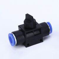 OEK-Pneumatic Fittings Hvff Control Valve Connector 4-12mm Od Hose Plastic Push In Gas Quick Connector 2 Way Air Fitting Plumbing