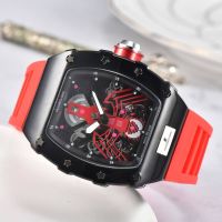 hot style Charlies same style personalized high-end mens watch barrel-shaped bright simple student party luminous quartz
