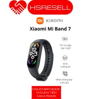 Vòng đeo tay thông minh Xiaomi Mi Band 7 Màu đen Chống nước 5 ATM 180 mAh