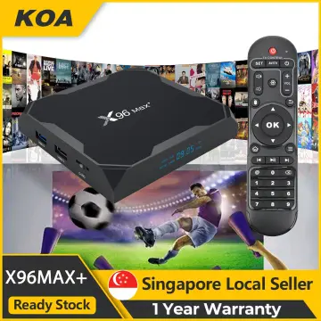 X96 Max Plus + Android 9.0 Smart TV Box Quad Core Amlogic S905X3 Dual WIFI  1000M