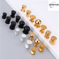 ✠✖ Modern Simple Round Thumb Handle Drawer Wardrobe Cabinet Door Knobs and Pulls Solid Space Aluminum Black/silver Furniture Handle