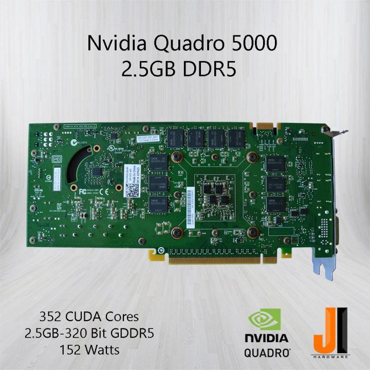 nvidia-quadro-5000-2-5gb-ddr5-มือสอง