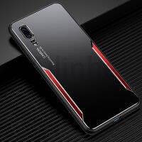 สำหรับ Huawei P20 / P20 Pro บางเฉียบหรูหราน้ำโล่อลูมิเนียมอัลลอยด์โลหะป้องกันการตกฝาหลังกล้องป้องกันกันกระแทกกรณีโทรศัพท์