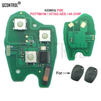 QCONTROL Car Remote Key Electronic Circuit Board for Renault Trafic Logan Symbol Dacia Duster Sandero 2012 2013 2014 2015 2016