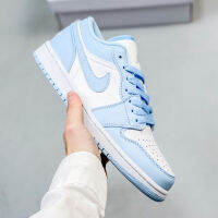 HOT✅Original ΝΙΚΕ Ar*J-1 Low-Top Vin- T-Age- Fashion Culture Basketball Shoes Casual Sports Shoes Sky Blue {{ Free Shipping}