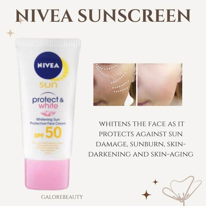 Original NIVEA Sun Protect & White Whitening Sun Protection Face Cream