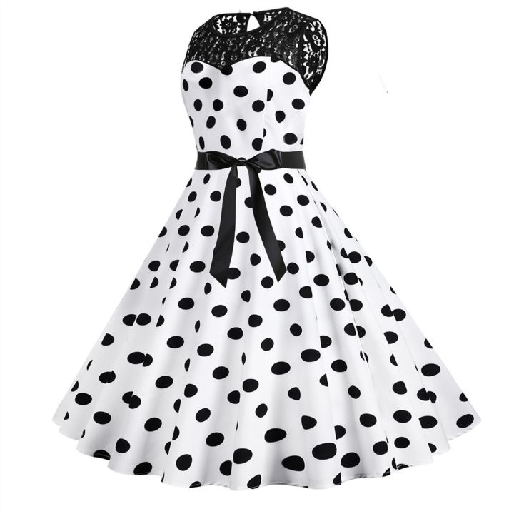 cw-fashion-dot-dresses-for-spliced-50s-60s-rockabilly-prom-a-vestidos-de-fiesta