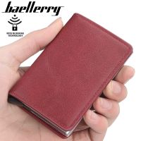 New Rfid Card Holder Men Wallets Money Bag Male Vintage Black Short Purse Small Leather Slim Wallets Mini Wallets Thin