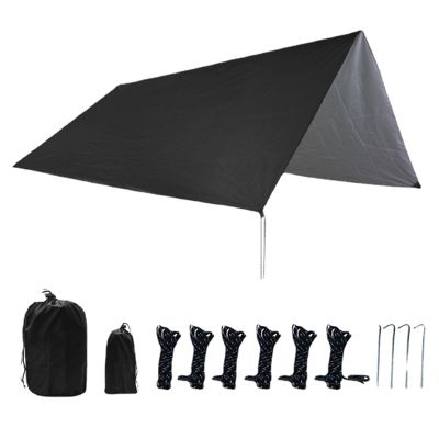 Hammock Camping Tarp Rain Tarp for Camping Hammock Rain and Sun Shade Waterproof for Household/Campig Outdoor