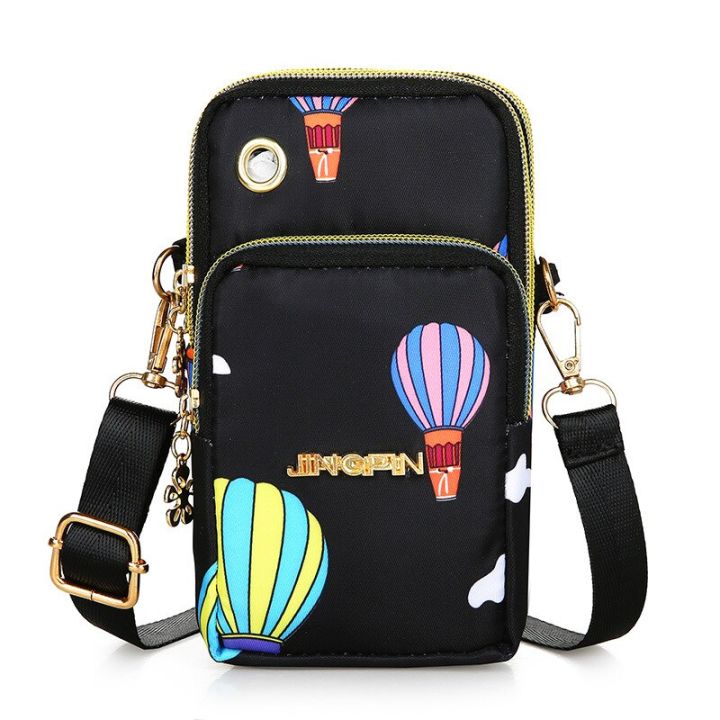 new-balloon-mobile-phone-crossbody-bags-for-women-fashion-women-shoulder-bag-cell-phone-pouch-with-headphone-plug-3-layer-wallet