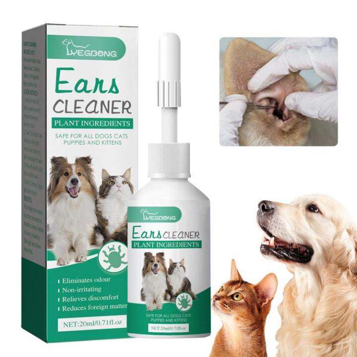 Dog Ear Cleaner 20ml Universal Dog Ear Clean Effective Efficient Pet