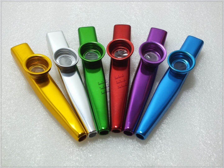Kazoo Kazoo Six Metal Color KAZOO Playing Instrument Bamboo Flute Film