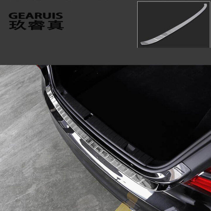 รถจัดแต่งทรงผมสำหรับ-bmw-7-series-g11-g12อุปกรณ์เสริมสติกเกอร์ด้านหลัง-trunk-trim-กันชน-protector-ตกแต่งอัตโนมัติแผงป้องกัน