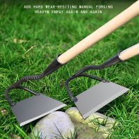 Manganese Steel Outdoor Hoe For Planting Vegetables And Loosening Soil Weeding Tools Agricultural Hoe Large Hollow Hoe