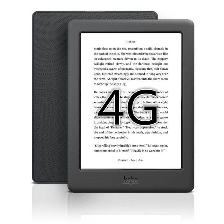 Kobo Glo HD 300PPI NEW Ereader E-Ink E-Book Reader 4G Touch Electronic ...