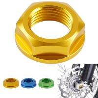 M18XP1.5 Front Axle Shaft Lock Nut For SUZUKI RM-Z250 RM-Z450 2005-2020 DR-Z400S Z400SM 2005-2021 DR-Z400R DR-Z400E 2000-2004