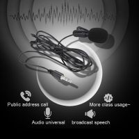 1 Pcs Mini 3.5mm Jack Microphone Stereo Mic For Recording Mobile Phone Studio Interview Clip Microphone For IOS Android Laptop