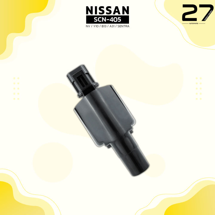 คอยล์จุดระเบิด-nissan-nv-y10-sentra-b13-a31-ตรงรุ่น-scn-405-sures-made-in-japan-คอยล์หัวเทียน-คอย์ไฟ-คอยล์จานจ่าย-นิสสัน-เอ็นวี-เซียนต้า-22433-51j10