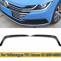 Untuk โฟล์คสวาเก้น VW Arteon CC 2017-2020 Pemisah Bumper Depan Lampu Kabut Panggangan Pangin Pangau Stiker Penutup Potong Sesori Mobil