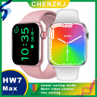 IWO HW7 Max ดูสมาร์ทซีรีส์7 S Mart W Atch 1.99นิ้วเต็มหน้าจอโหมดประหยัดพลังงานผู้ชายผู้หญิง NFC นาฬิกา Pk IWO 13 X8 Max