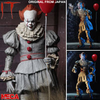 Model โมเดล ของแท้ 100% NECA จากหนังเรื่อง It อิท โผล่จากนรก Pennywise The Clown ตัวตลก อสุรกายขุมนรก Ultimate 7 Inch Ver Original from Japan Figma ฟิกม่า Anime ขยับแขน-ขาได้ ของขวัญ Gift ของสะสมหายาก อนิเมะ การ์ตูน มังงะ Doll ตุ๊กตา Figure ฟิกเกอร์