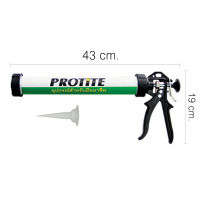 ปืนยิงซิลิโคนยาแนวแบบหลอดและแบบฟอยด์ 600 ml PROTITE รุ่น T-GM-612