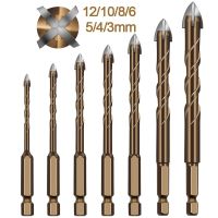 Cross Hexagon Tile Glass Cement Metal Ceramic Wood Plastic Hole Saw Triangle Alloy Drill Bit Size 3mm 4mm 5mm 6mm 8mm 10mm 12mm Exterior Mirrors