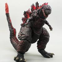 โมเดลไดโนเสาร์อะนิเมะตุ๊กตาโมเดลของเล่นเด็กรูปสัตว์ Godzilla Mechagodzilla ภาพอนิเมะขยับได้สำหรับเด็ก