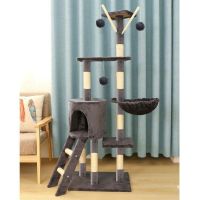 ✿⊙✎ climbing frame cat litter one sisal tree villa large scratching board toy post supplies