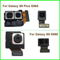 เหมาะสำหรับ Samsung Galaxy S9 Plus G965 G965F G960F G965U G9600 G960U ด้านหลังหลักของแท้กล้องหลังด้านหน้าเฟล็กซ์