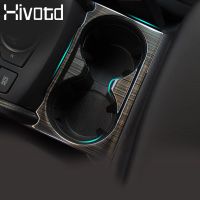 Hivotd For Mazda CX-5 CX5 CX 5 2020-2017 Essories Center Console Water Cup Holder Panel Cover Interior Trim Car Styling