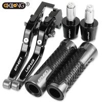 เบรครถจักรยานยนต์ Tie Rod Handbrake เบรคคลัทช์ Levers Handlebar Hand Grips Ends ER 6N สำหรับ KAWASAKI ER6N ER-6N 2006 2007 2008