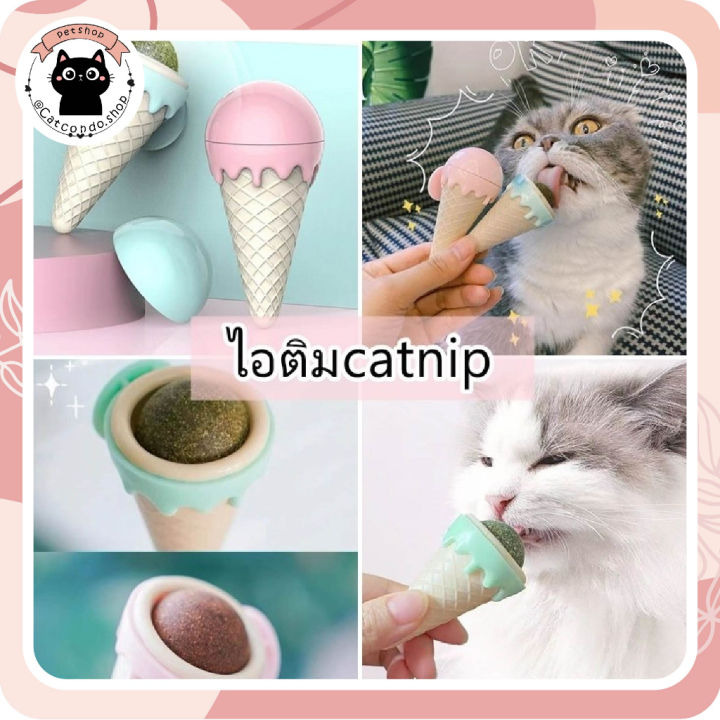 ของเล่นแมว-catnip-แคทนิปแมว-ไอติมcatnip