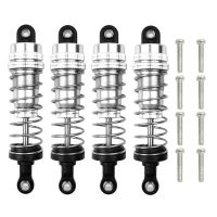 4Pcs Metal Front and Rear Oil Shock Absorber Metal Shock Absorber for MJX H16 16207 16208 16209 16210 1/16 RC Car Upgrades Parts 7