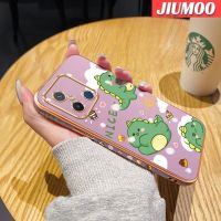 เคส JIUMOO สำหรับ Xiaomi Redmi 12C Redmi A1 Redmi เคส S2ลายการ์ตูนน้อยน่ารักมอนสเตอร์เคสโทรศัพท์ชุบหรูหราขอบปลอกซิลิโคนเลนส์กล้องถ่ายรูปปกป้องคลุมทั้งหมดเคสนิ่ม