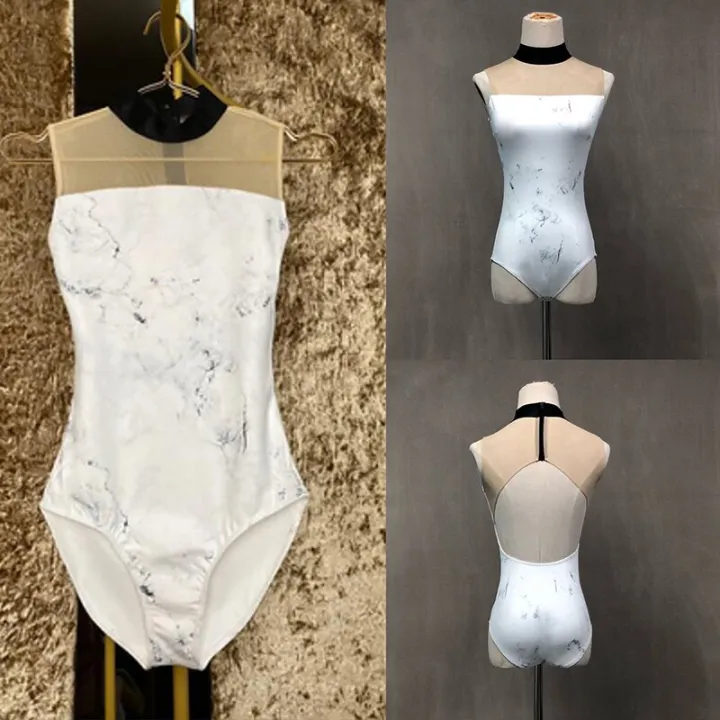 Daily Practice Ballet Dance Leotard Women Sleeveless Team Gymnastics