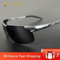 T-TEREX Sport Sunglasses Men Polarized Anti-Glare Lens UV400 Aluminium Magnesium Frame Driving Sun Glasses For Car Fishing [NEW]