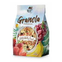 ยังเกอร์ ฟาร์ม กราโนล่า ธัญพืชอบกรอบ รสสตรอเบอร์รี่และผลไม้ 225 กรัม Granola Strawberry &amp; Fruit 225g Younger Farm brand