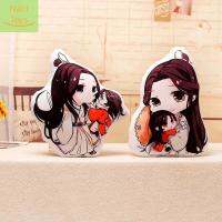 นาริการ์ตูนอนิเมะ Xie Lian ตุ๊กตาอะนิเมะตุ๊กตาฮั่วเชงหมอนของเล่นของเล่นของเล่นกำมะหยี่ยัดไส้ Tian Guan Ci Fu ได้รับพรอย่างเป็นทางการจากสวรรค์