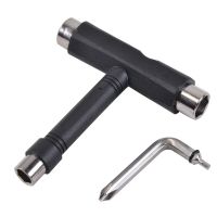 Skate scooter dedicated T type socket wrench three universal scooter with a screwdriver to remove the tool wrench